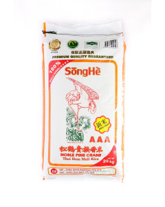 SongHe New Crop AAA Thai Hom Mali Rice - Carton
