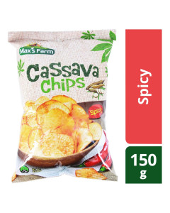 Max's Farm Cassava Chips Spicy - Carton