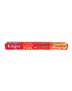 Ligo Aluminium Foil Heavy Duty 37.5 Square feet - Case