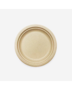 Bagasse 7" Round Plate - Case