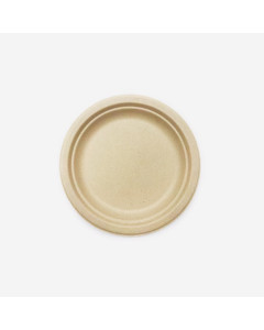 Bagasse 6" Round Plate - Case