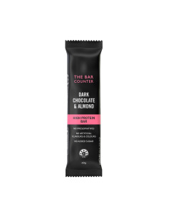 The Bar Counter High Protein Bar Dark Choco & Almond - Case