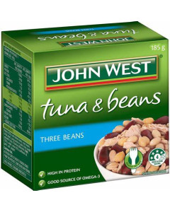 John West Tuna & Beans Three Beans - Carton