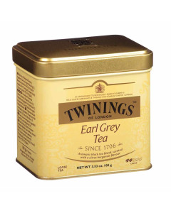 Twinings Earl Grey Tea Tin - Carton
