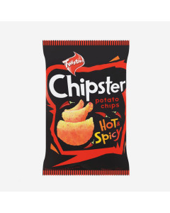 Twisties Chipster Hot & Spicy Potato Chips - Carton