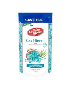 Lifebuoy Sea Minerals & Salt Anti-bacterial Body Wash Refill - Case