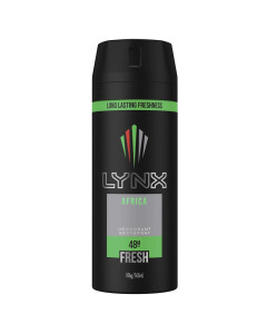 Lynx Africa Deodorant Body Spray Fresh - Case