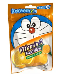 Doraemon VIT C Pastilles Orange - Carton