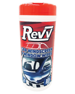 Revv Windscreen & Window Wipes 35's - Carton