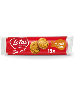 Lotus Sandwich Biscoff Cream Halal - Carton  (Free 1 Carton for every 10 Cartons Ordered)