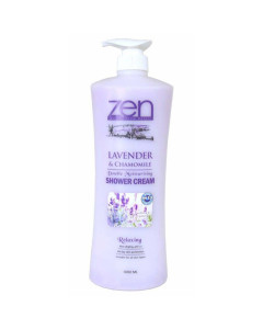 Zen Lavender & Chamomile Double Moisturising Whitening Shower Cream - Case