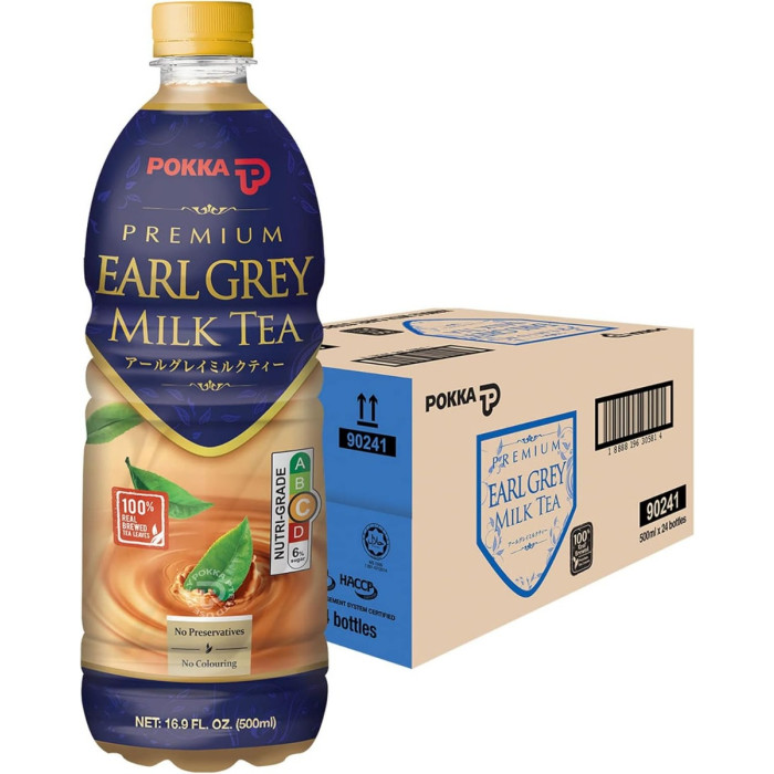 Pokka Premium Earl Grey Milk Tea Pet Bottle Carton