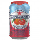 SAN PELLEGRINO ARANCIATA ROSSA SPARKLING WATER CAN - Carton