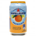 SAN PELLEGRINO ARANCIATA ORANGE SPARKLING WATER CAN - Carton