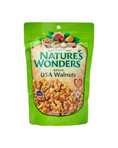 Nature's Wonders Baked Nuts Usa Walnuts - Case