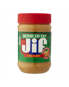 Jif Reduced Fat Creamy Peanut Butter - Carton
