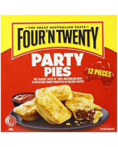 Four N Twenty Beef BLG Party 12s - Carton 