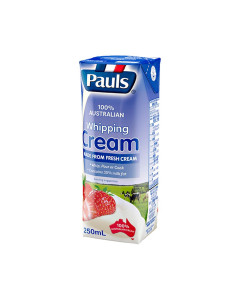 PAULS UHT WHIPPING CREAM - Carton