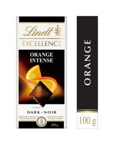 Lindt Excellence Orange Dark - Carton