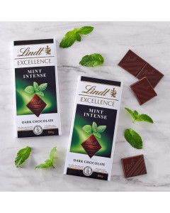 Lindt Excellence Mint Dark - Carton