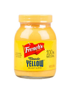 French Yellow Mustard Glass - Carton