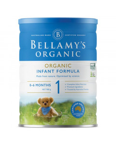 Bellamy's Organic Step 1 Infant Formula - Carton