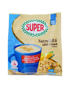 SUPER NUTREMILL 3-IN-1 INSTANT CEREAL DRINK - REDUCED SUGAR - Carton