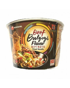 Nongshim Korean Beef Bulgogi - Beef (Fried Noodle) - Carton