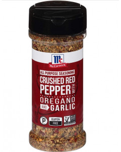 McCormick Crushed Red Pepper with Oregano and Garlic - Carton