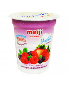 Meiji Low Fat Mixberries Yoghurt - Case