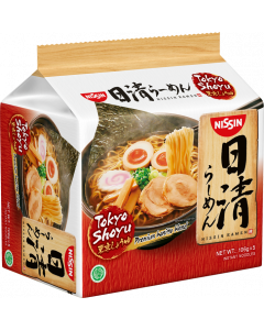 Nissin Japanese Ramen Tokyo Shoyu Instant Noodles - Carton