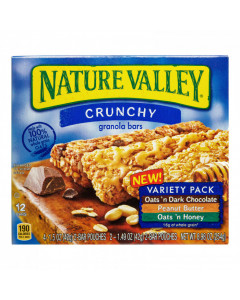 Nature Valley Halal Granola Bars Variety Pack - Carton