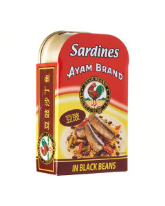 Ayam Brand Sardines in Black Beans - Carton
