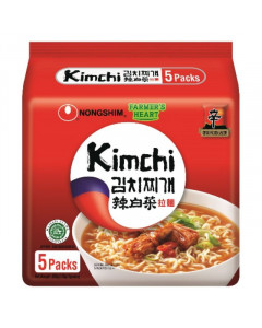 Nongshim Kimchi Ramen Halal Instant Noodle - Carton