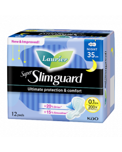 Laurier  Slimguard  Heavy Night  Wing 35cm - Carton