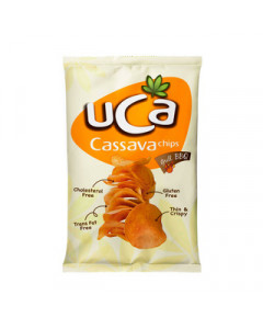 Uca Cassava Chips Grill Bbq - Carton