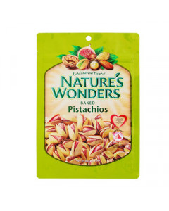 Nature's Wonders Baked Nuts Pistachios - Case
