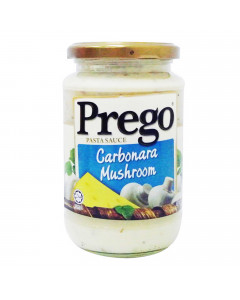 Prego Carbonara Mushroom Pasta Sauce - Carton (Buy 10 Cartons + Get 1 Carton FOC)