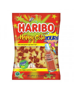 Haribo Happy Cola Zourr Gummy Candy - Case