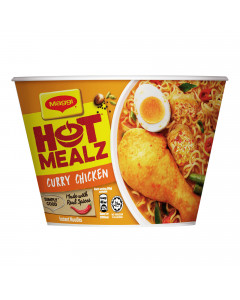MAGGI Hot Mealz Bowl Noodles Curry Chicken - Carton