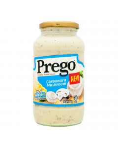 Prego Carbonara Mushroom Pasta Sauce - Carton (Buy 10 Cartons + Get 1 Carton FOC)