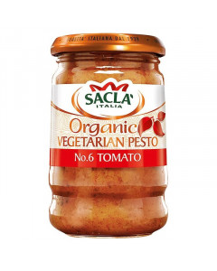 Sacla Organic Tomato Pesto - Case