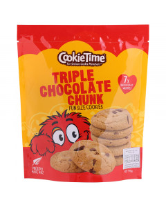 Cookie Time Triple Chocolate Chunk Multipacks 7x20g - Carton