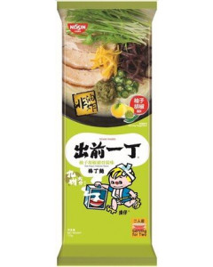 Nissin Demae Iccho Bar Noodles Yuzu Pepper Tonkotsu flavor - Carton