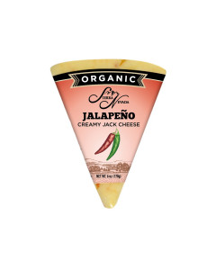 Sierra Nevada Organic Cheeses Organic Jack, Traditional Wedges 6 oz - Carton
