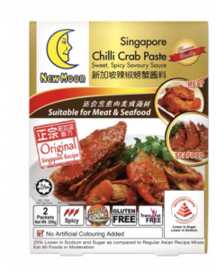 New Moon Premium Singapore Chilli Crab Paste - Carton