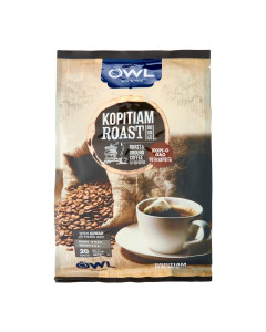 Owl Kopitiam Roast & Ground Coffee Bags - Kopi-O Coffee Bags - Carton