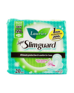 Laurier Super Slimguard Day Wing 22.5cm - Carton 