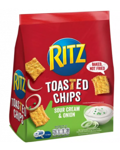 Ritz Toasted Chips Sour & Cream Halal - Carton