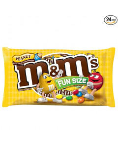 M&M's Milk Chocolate Peanut Funsize - Carton